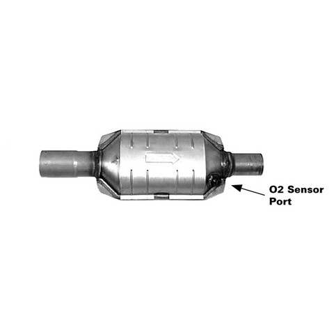 AP Exhaust 912327 Catalytic Converter-Direct Fit For JEEP